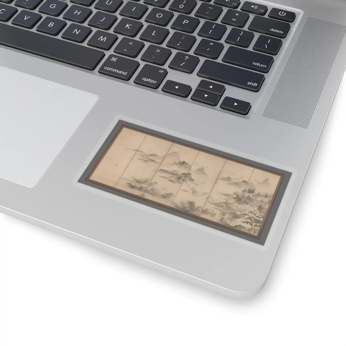 Kusumi Morikage - View of West Lake - mid- to late 17th century v1 - STICKER Vinyl Kiss-Cut Decal