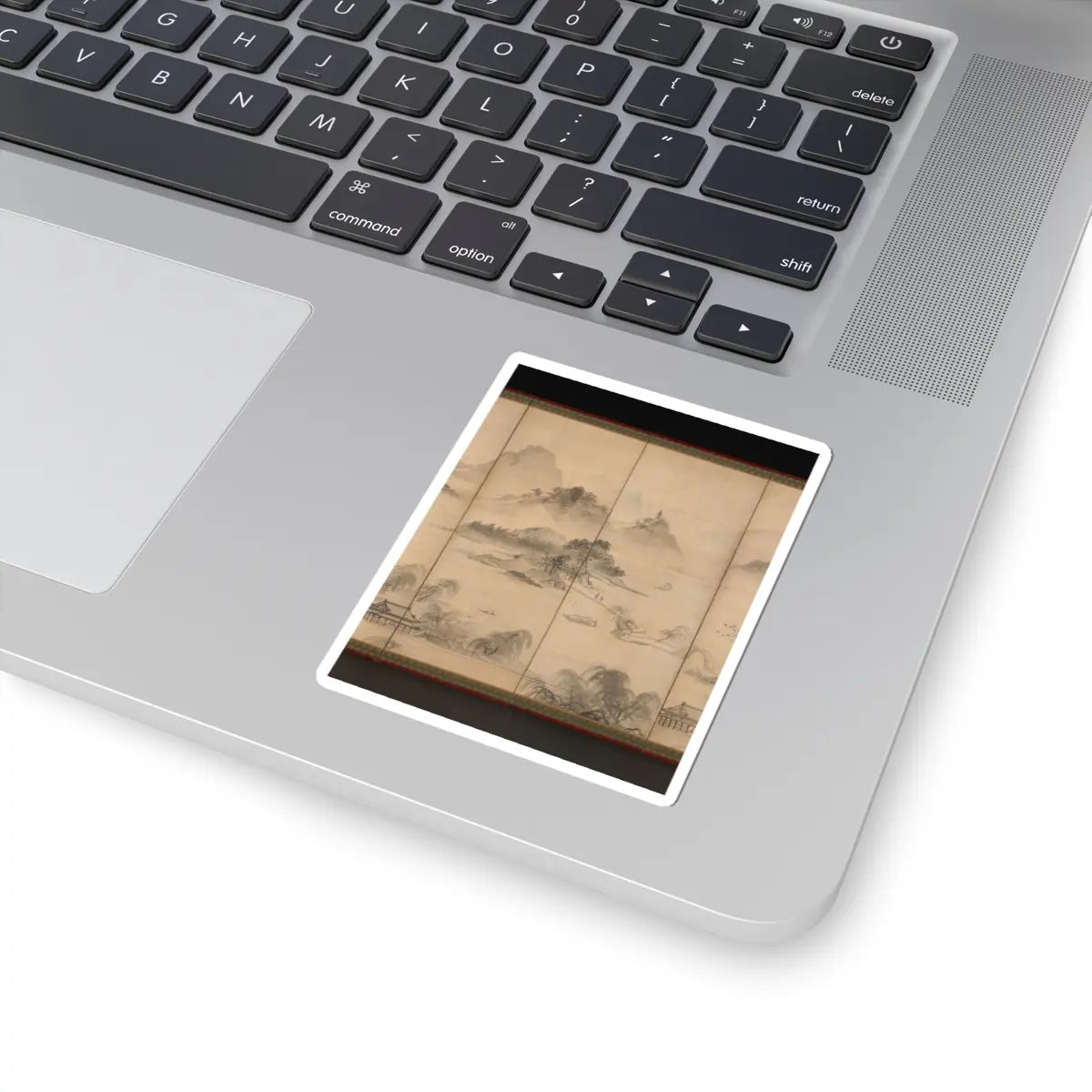 Kusumi Morikage - View of West Lake - mid- to late 17th century v4 - STICKER Vinyl Kiss-Cut Decal