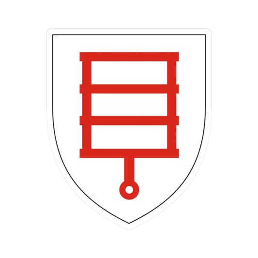 Kuusalu Parish coat of arms (Estonia) (Coat of Arms) STICKER Vinyl Kiss-Cut Decal 2 Inch White - The Sticker Space