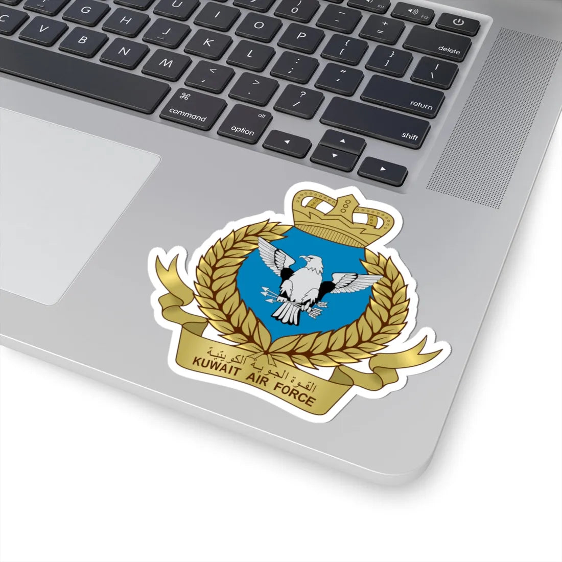 Kuwait Air Force emblem (Kuwait) (Coat of Arms) STICKER Vinyl Kiss-Cut Decal - The Sticker Space