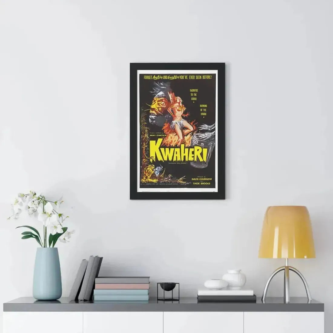 KWAHERI 1964 - Framed Movie Poster - The Sticker Space