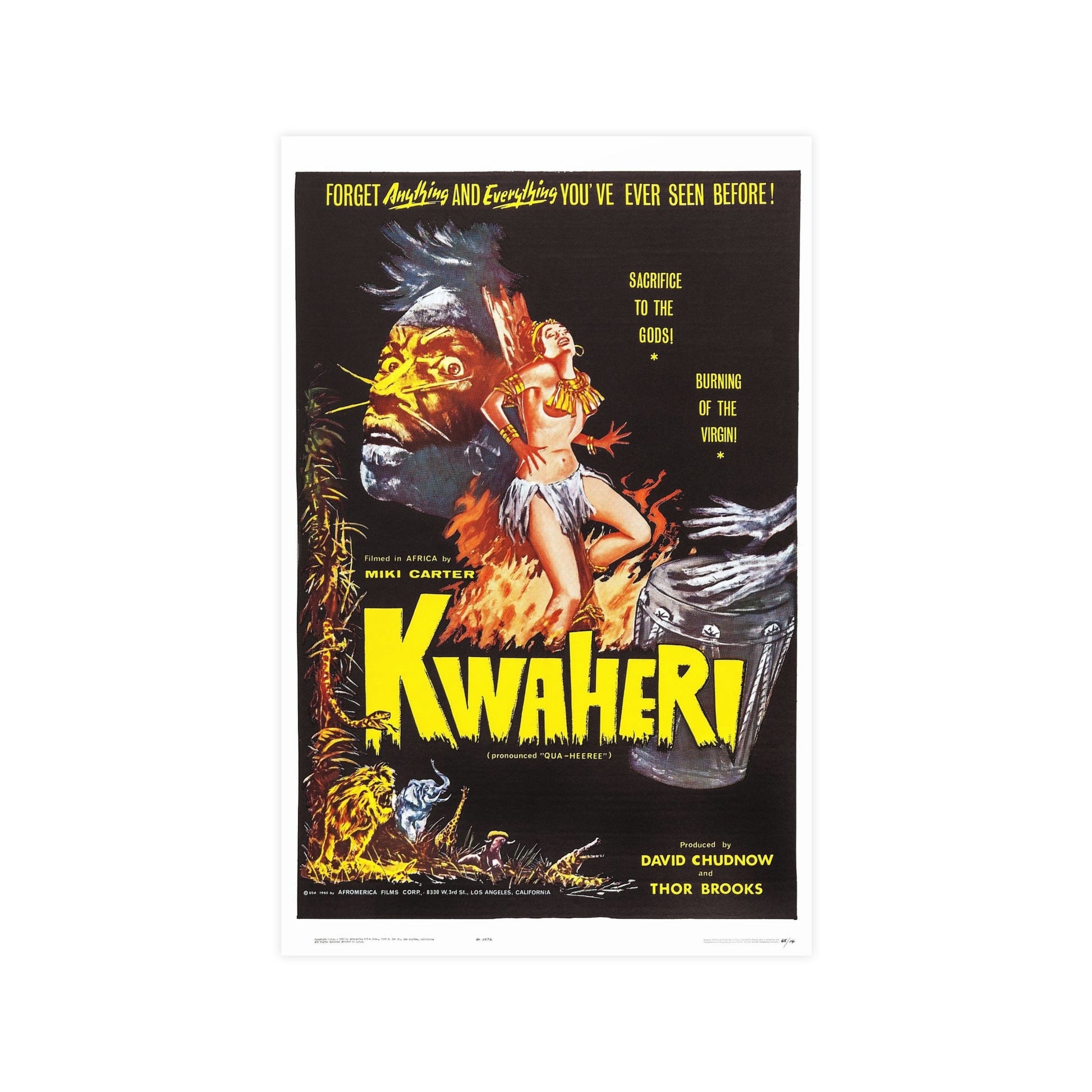 KWAHERI 1964 - Paper Movie Poster-11″ x 17″ (Vertical)-The Sticker Space