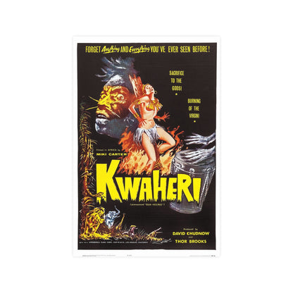 KWAHERI 1964 - Paper Movie Poster-12″ x 18″ (Vertical)-The Sticker Space