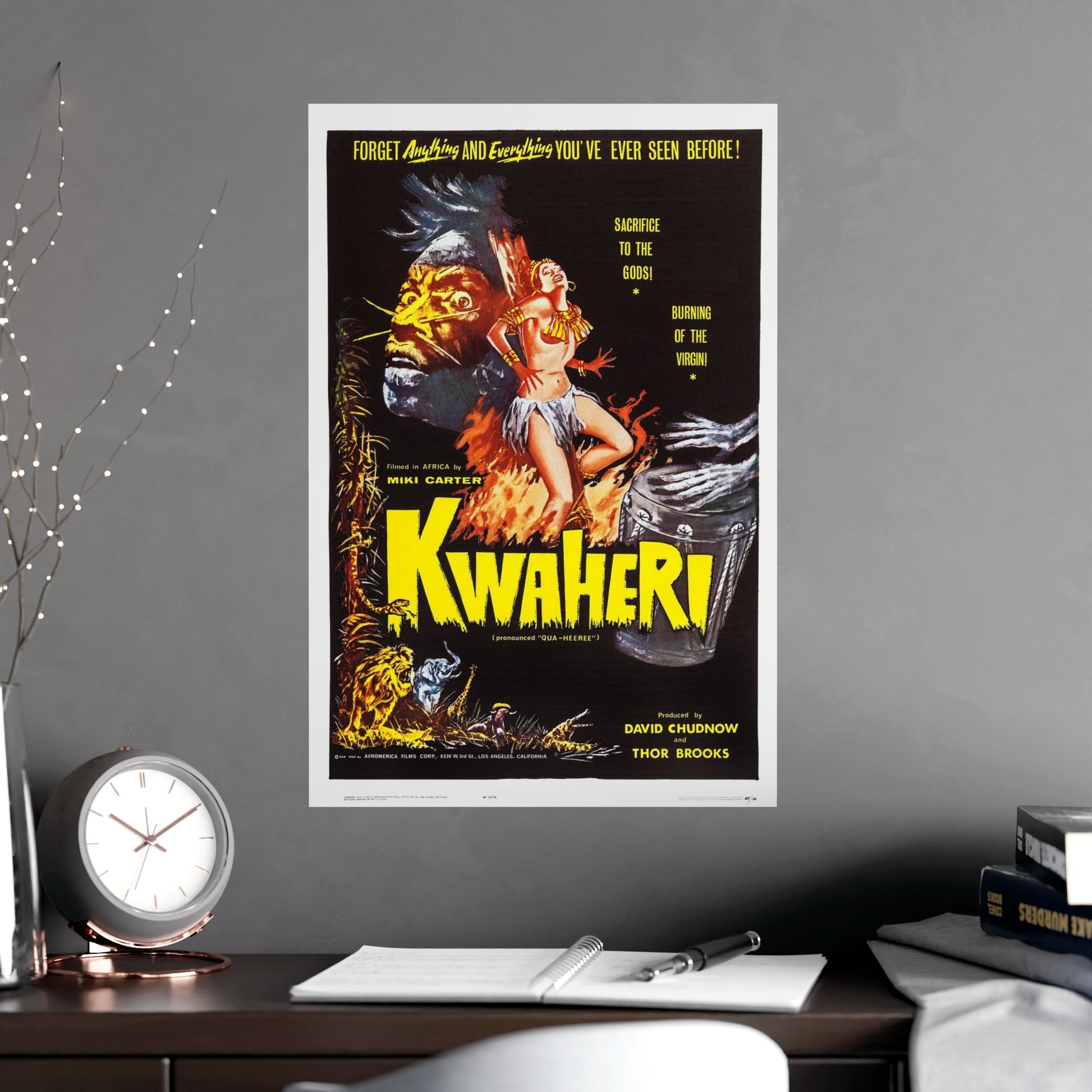 KWAHERI 1964 - Paper Movie Poster-The Sticker Space