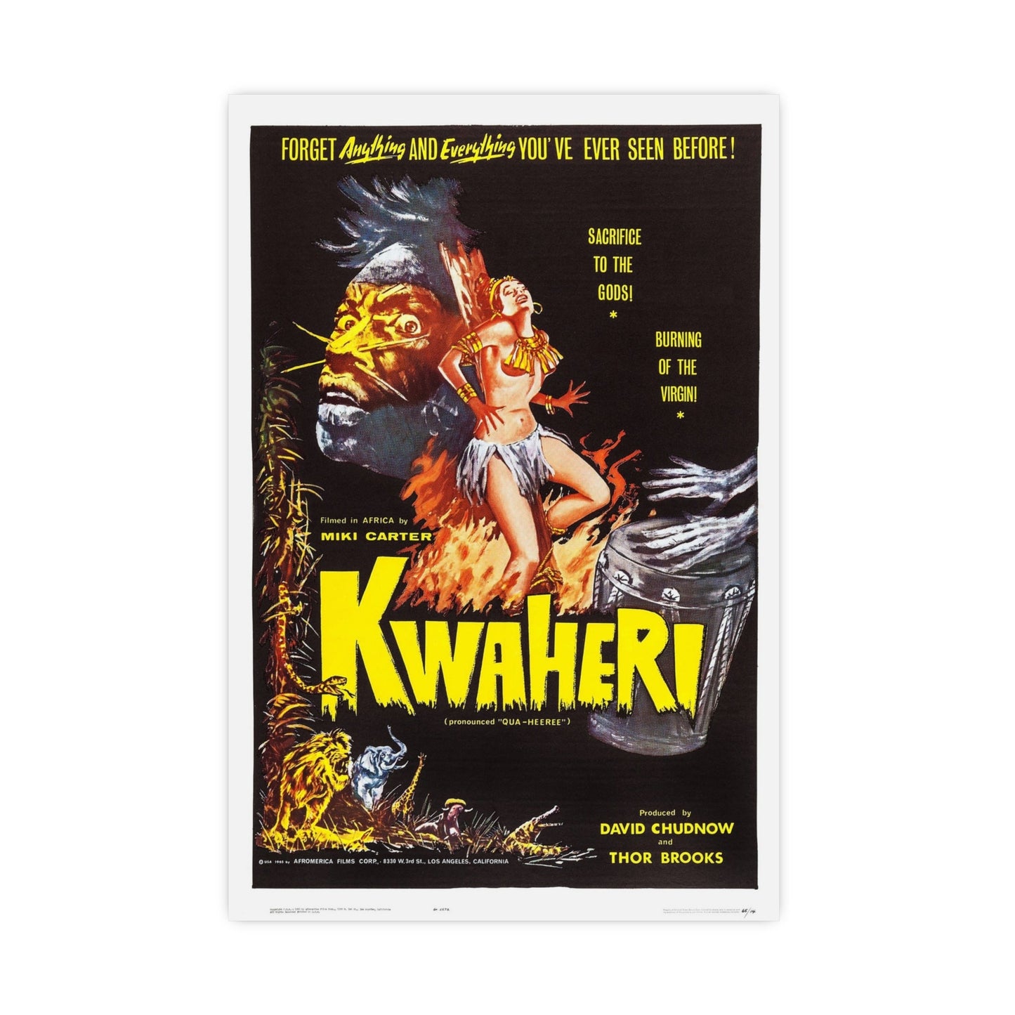 KWAHERI 1964 - Paper Movie Poster-16″ x 24″ (Vertical)-The Sticker Space