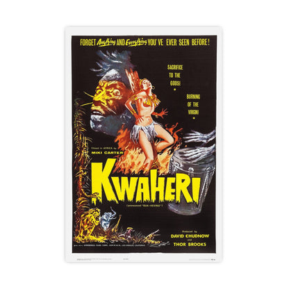 KWAHERI 1964 - Paper Movie Poster-20″ x 30″ (Vertical)-The Sticker Space