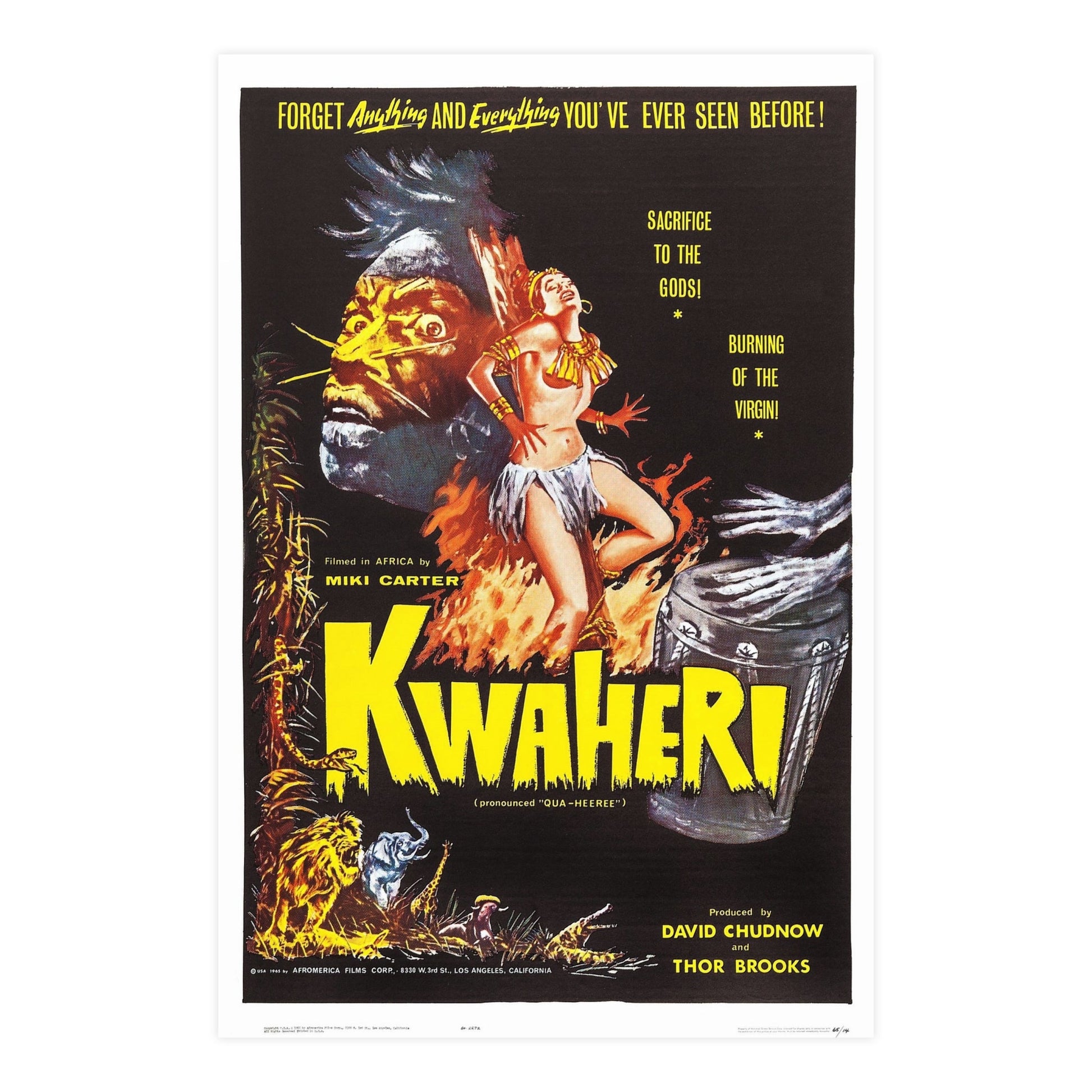 KWAHERI 1964 - Paper Movie Poster-24″ x 36″ (Vertical)-The Sticker Space