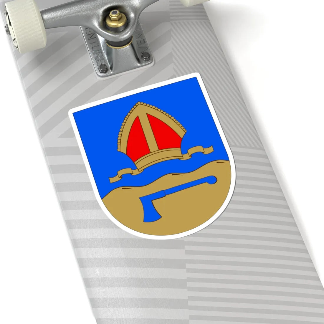 Köyliö.vaakuna (Finland) (Coat of Arms) STICKER Vinyl Kiss-Cut Decal - The Sticker Space