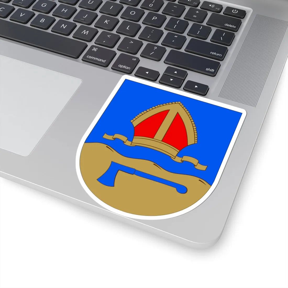 Köyliö.vaakuna (Finland) (Coat of Arms) STICKER Vinyl Kiss-Cut Decal - The Sticker Space