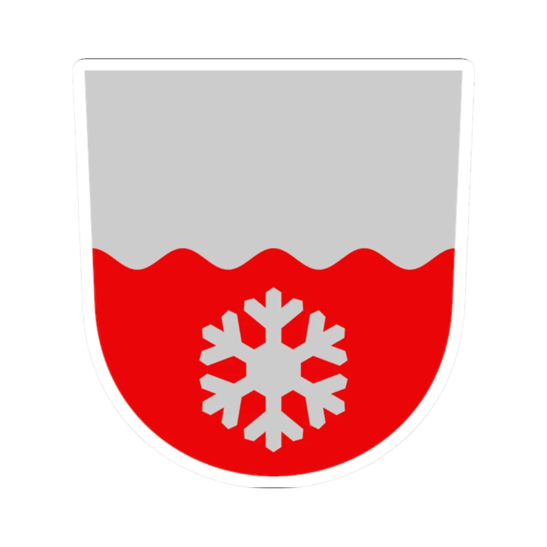 Kylmäkoski.vaakuna (Finland) (Coat of Arms) STICKER Vinyl Kiss-Cut Decal - The Sticker Space