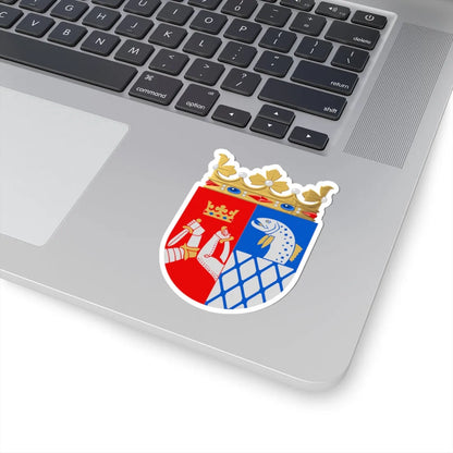 Kymen lääni.vaakuna (Finland) (Coat of Arms) STICKER Vinyl Kiss-Cut Decal - The Sticker Space