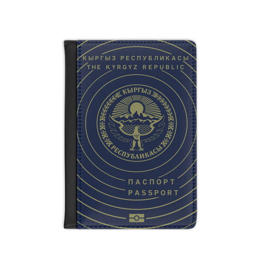 Kyrgyzstan Passport - Passport Holder-3.9" x 5.8"-The Sticker Space