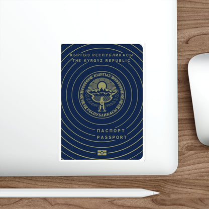 Kyrgyzstan Passport STICKER Vinyl Die-Cut Decal-The Sticker Space