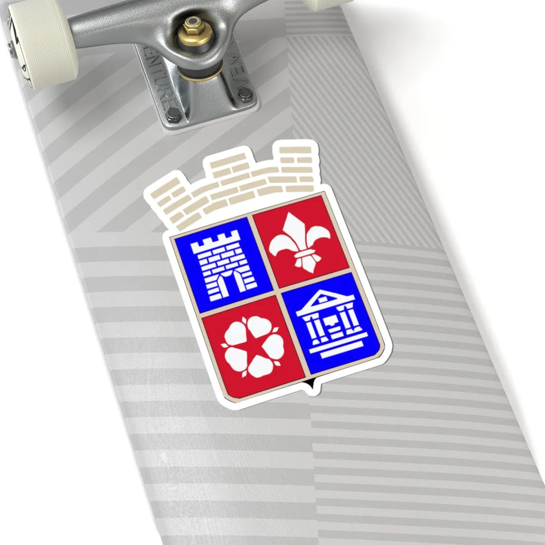 Kyustendil-coat-of-arms (Bulgaria) (Coat of Arms) STICKER Vinyl Kiss-Cut Decal - The Sticker Space