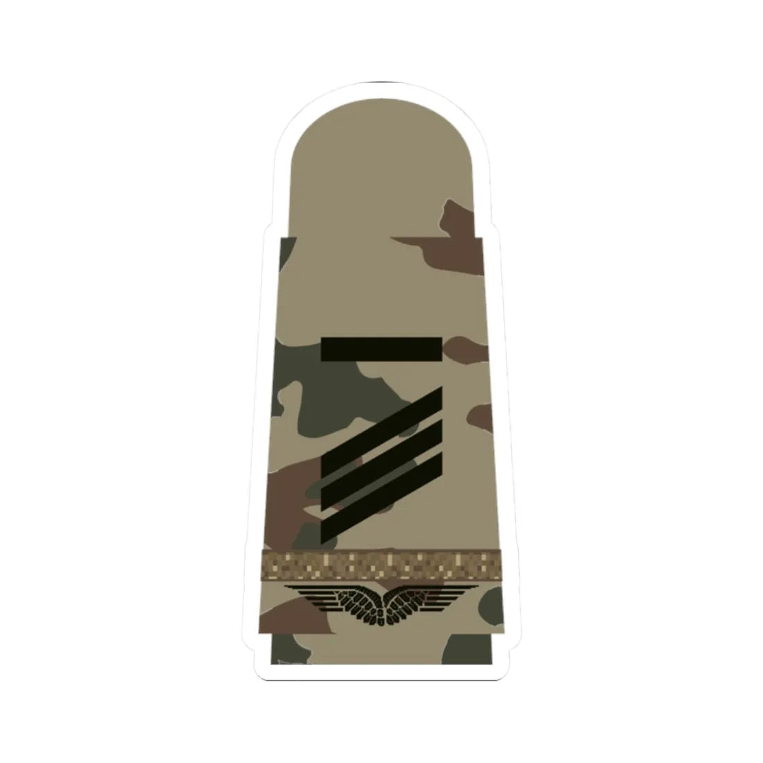 LA 3S3 14 Hauptgefreiter UA mbL L (Military Rank) STICKER Vinyl Kiss-Cut Decal 2 Inch White - The Sticker Space