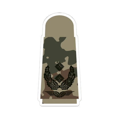 LA 3S3 52 Oberstleutnant (Military Rank) STICKER Vinyl Kiss-Cut Decal 6 Inch White - The Sticker Space