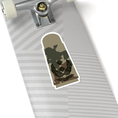 LA 3S3 52 Oberstleutnant (Military Rank) STICKER Vinyl Kiss-Cut Decal - The Sticker Space