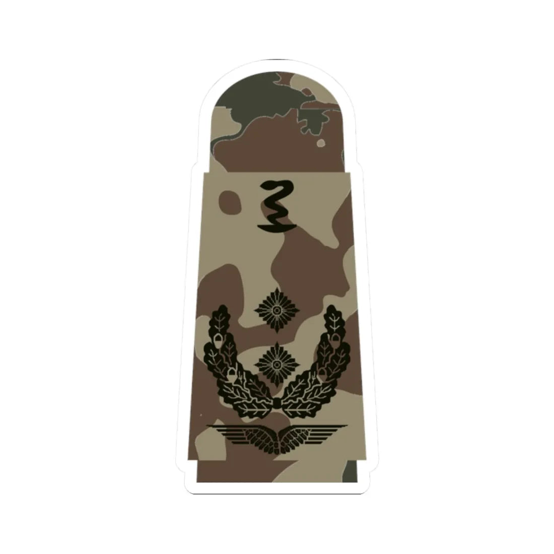 LA 3S3 52d Oberfeldapotheker PHx L (Military Rank) STICKER Vinyl Kiss-Cut Decal 2 Inch White - The Sticker Space