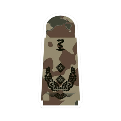 LA 3S3 52d Oberfeldapotheker PHx L (Military Rank) STICKER Vinyl Kiss-Cut Decal 2 Inch White - The Sticker Space