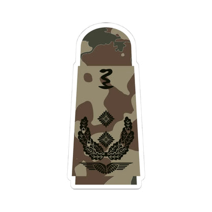 LA 3S3 52d Oberfeldapotheker PHx L (Military Rank) STICKER Vinyl Kiss-Cut Decal 4 Inch White - The Sticker Space