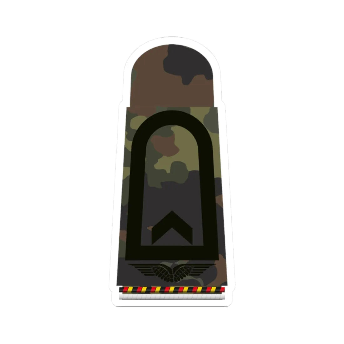 LA 5S5 31a Fähnrich d.R. (Military Rank) STICKER Vinyl Kiss-Cut Decal 2 Inch White - The Sticker Space