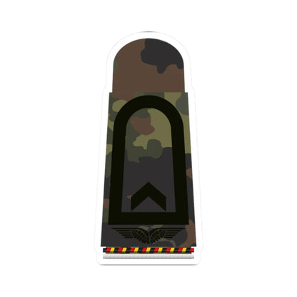 LA 5S5 31a Fähnrich d.R. (Military Rank) STICKER Vinyl Kiss-Cut Decal 2 Inch White - The Sticker Space