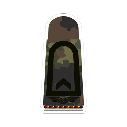 LA 5S5 31a Fähnrich d.R. (Military Rank) STICKER Vinyl Kiss-Cut Decal 3 Inch White - The Sticker Space