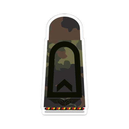 LA 5S5 31a Fähnrich d.R. (Military Rank) STICKER Vinyl Kiss-Cut Decal 6 Inch White - The Sticker Space