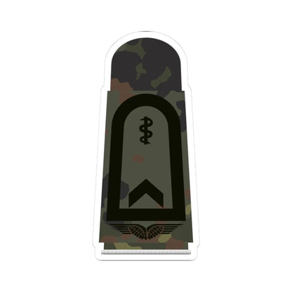 LA 5S5 31a Fähnrich SanOA HMx L (Military Rank) STICKER Vinyl Kiss-Cut Decal 3 Inch White - The Sticker Space