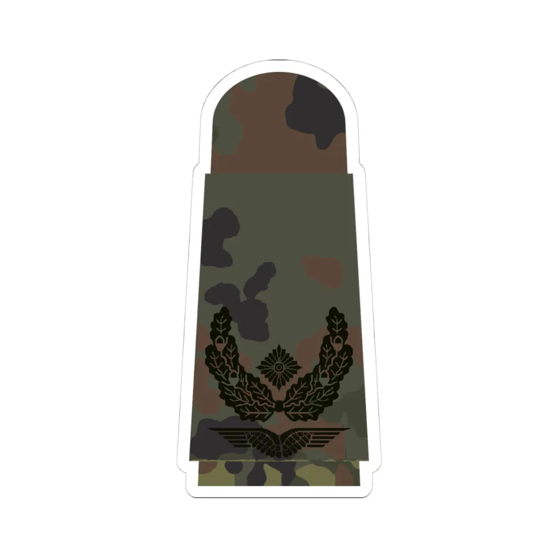 LA 5S5 51 Major (Military Rank) STICKER Vinyl Kiss-Cut Decal 4 Inch White - The Sticker Space