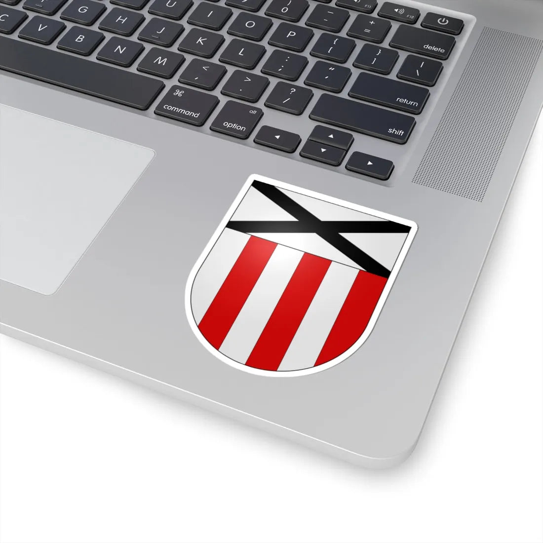 La Brillaz-coat of arms (Switzerland) (Coat of Arms) STICKER Vinyl Kiss-Cut Decal - The Sticker Space