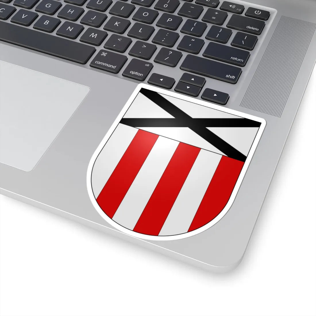 La Brillaz-coat of arms (Switzerland) (Coat of Arms) STICKER Vinyl Kiss-Cut Decal - The Sticker Space