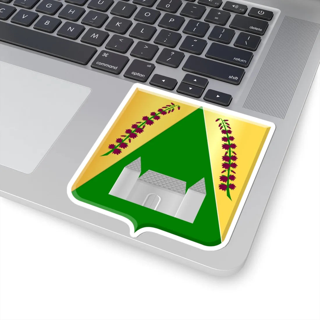 La Bruyère wapen (Belgium) (Coat of Arms) STICKER Vinyl Kiss-Cut Decal - The Sticker Space