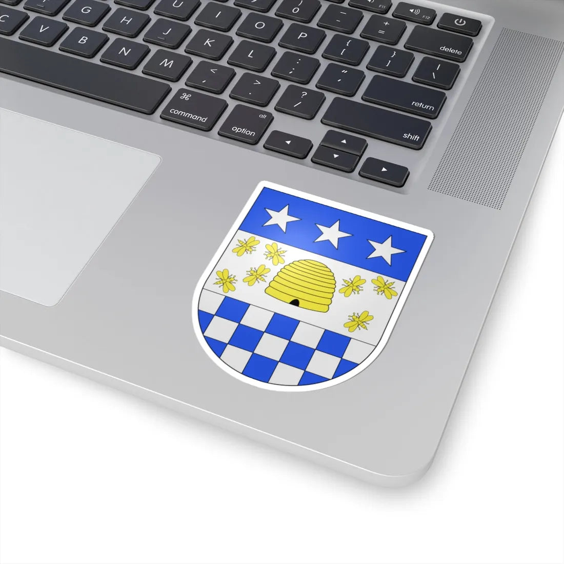 La Chaux-de-Fonds-coat of arms (Switzerland) (Coat of Arms) STICKER Vinyl Kiss-Cut Decal - The Sticker Space
