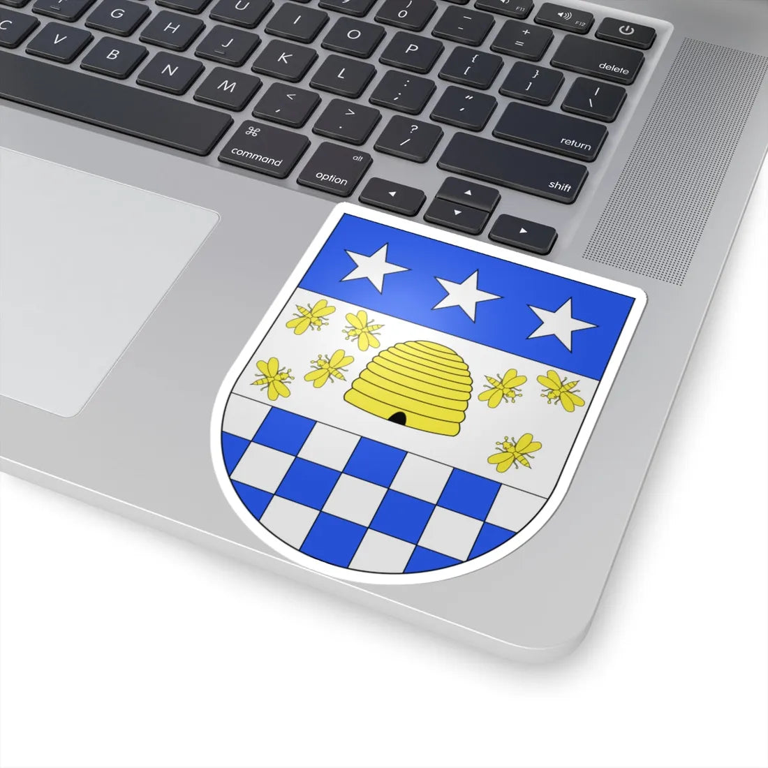 La Chaux-de-Fonds-coat of arms (Switzerland) (Coat of Arms) STICKER Vinyl Kiss-Cut Decal - The Sticker Space