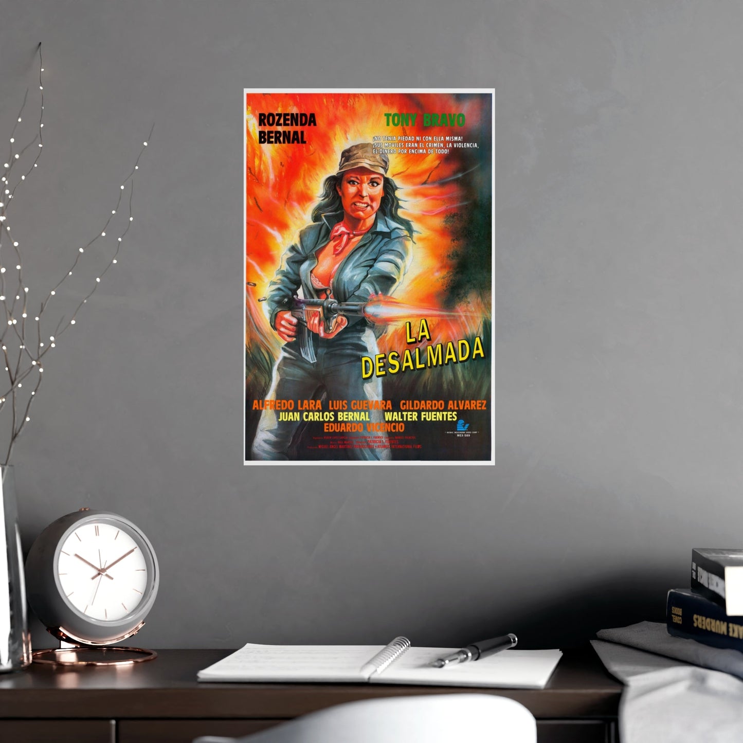 La desalmada 1994 - Paper Movie Poster-The Sticker Space
