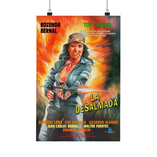 La desalmada 1994 - Paper Movie Poster 12″ x 18″ Matte - The Sticker Space