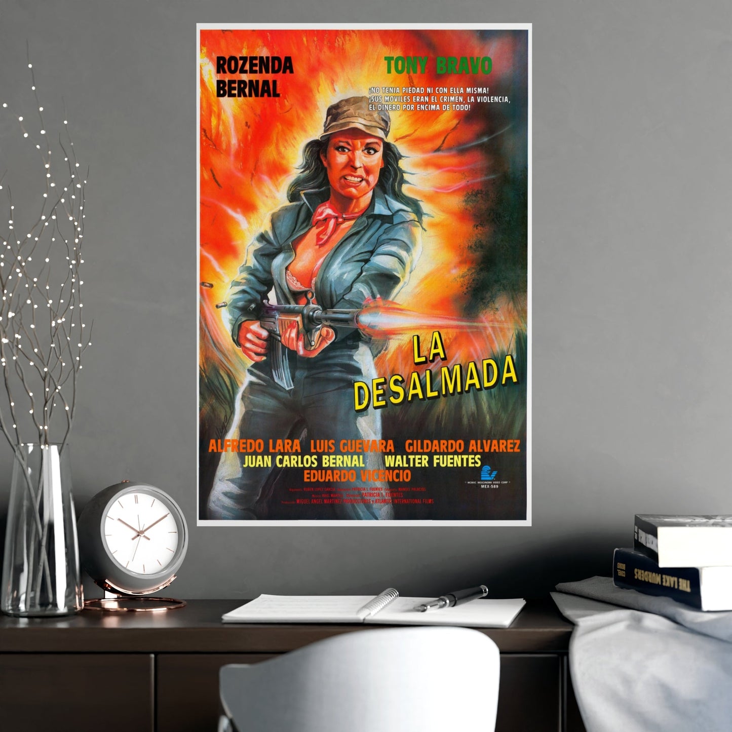 La desalmada 1994 - Paper Movie Poster-The Sticker Space