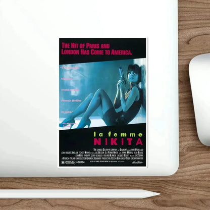 La Femme Nikita 1991 Movie Poster STICKER Vinyl Die-Cut Decal - The Sticker Space