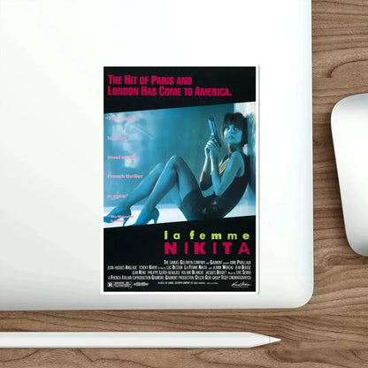 La Femme Nikita 1991 Movie Poster STICKER Vinyl Die-Cut Decal - The Sticker Space