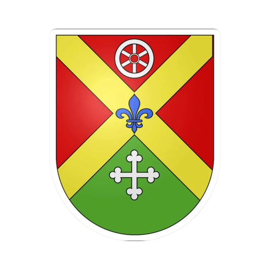 La Folliaz-coat of arms (Switzerland) (Coat of Arms) STICKER Vinyl Kiss-Cut Decal 2 Inch White - The Sticker Space