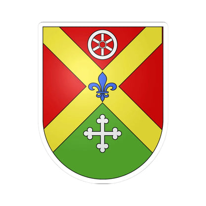 La Folliaz-coat of arms (Switzerland) (Coat of Arms) STICKER Vinyl Kiss-Cut Decal 3 Inch White - The Sticker Space