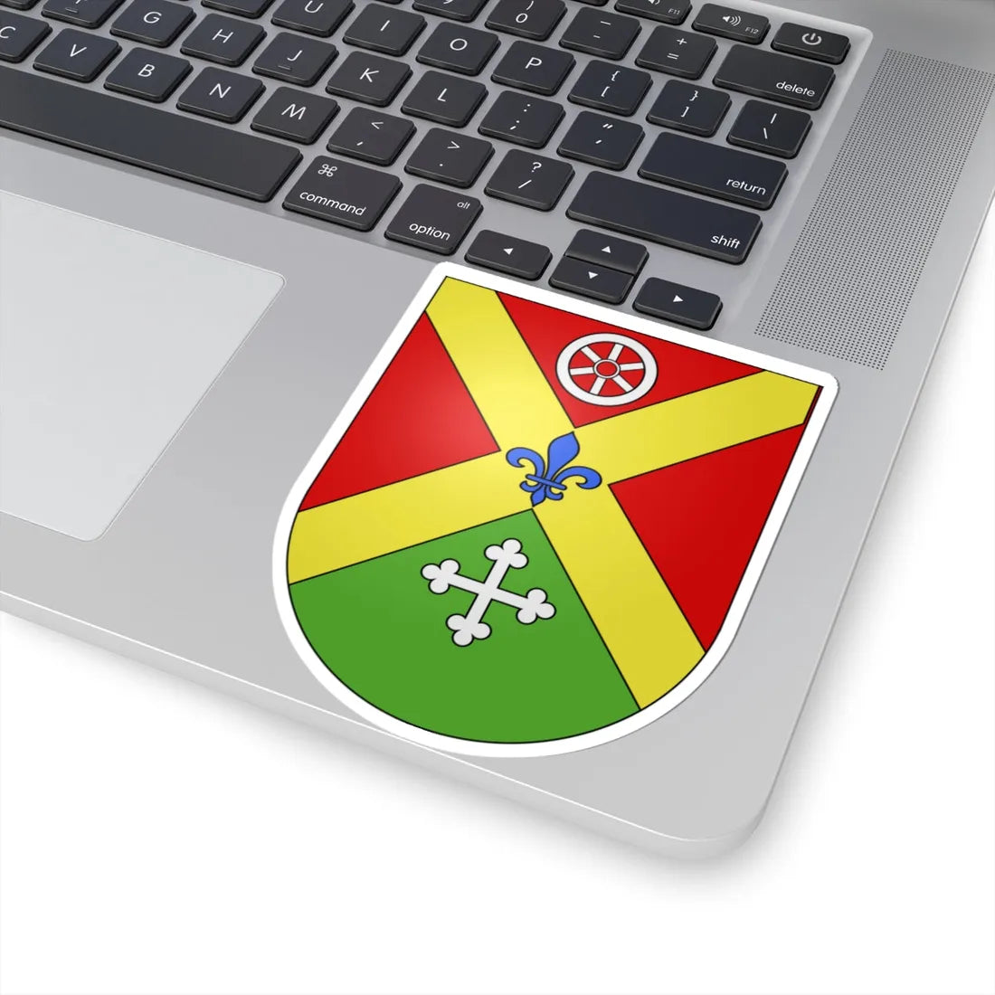 La Folliaz-coat of arms (Switzerland) (Coat of Arms) STICKER Vinyl Kiss-Cut Decal - The Sticker Space