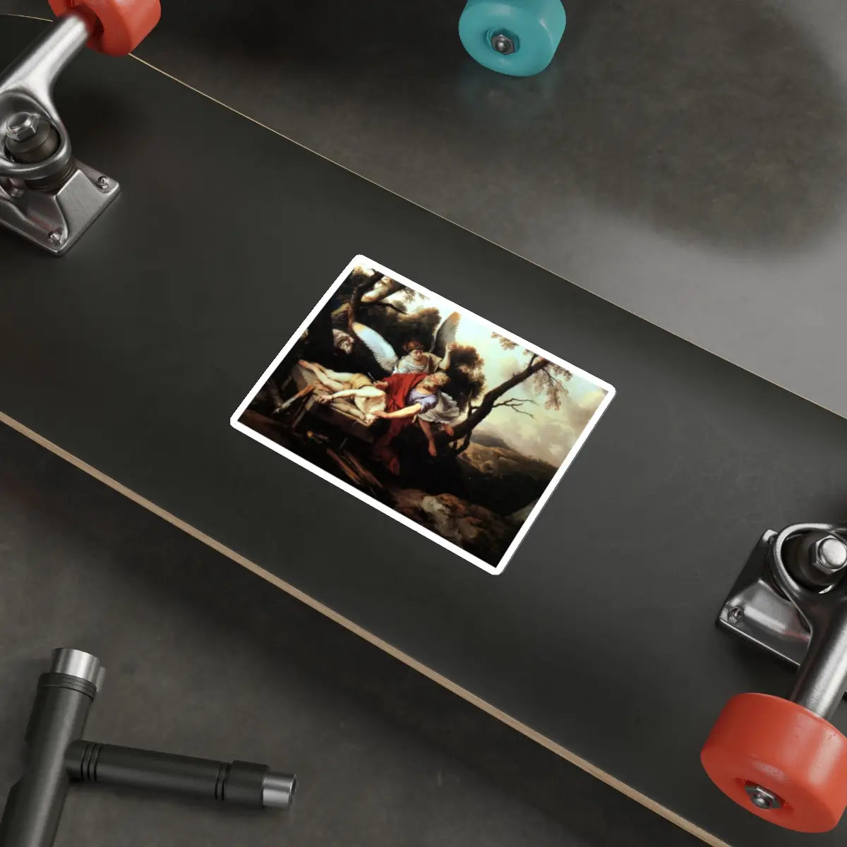 SKU:68908328182861288973 Sticker types:White Shape:Die-Cut Sizes:5" × 5"