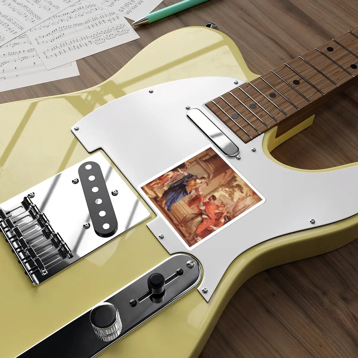 SKU:29268361655770307961 Sticker types:White Shape:Die-Cut Sizes:4" × 4"