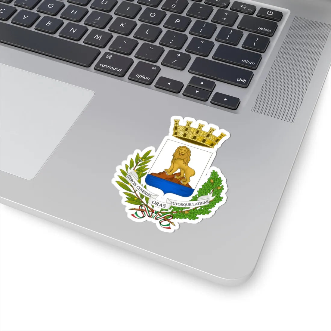 La Maddalena-Stemma (Italy) (Coat of Arms) STICKER Vinyl Kiss-Cut Decal - The Sticker Space