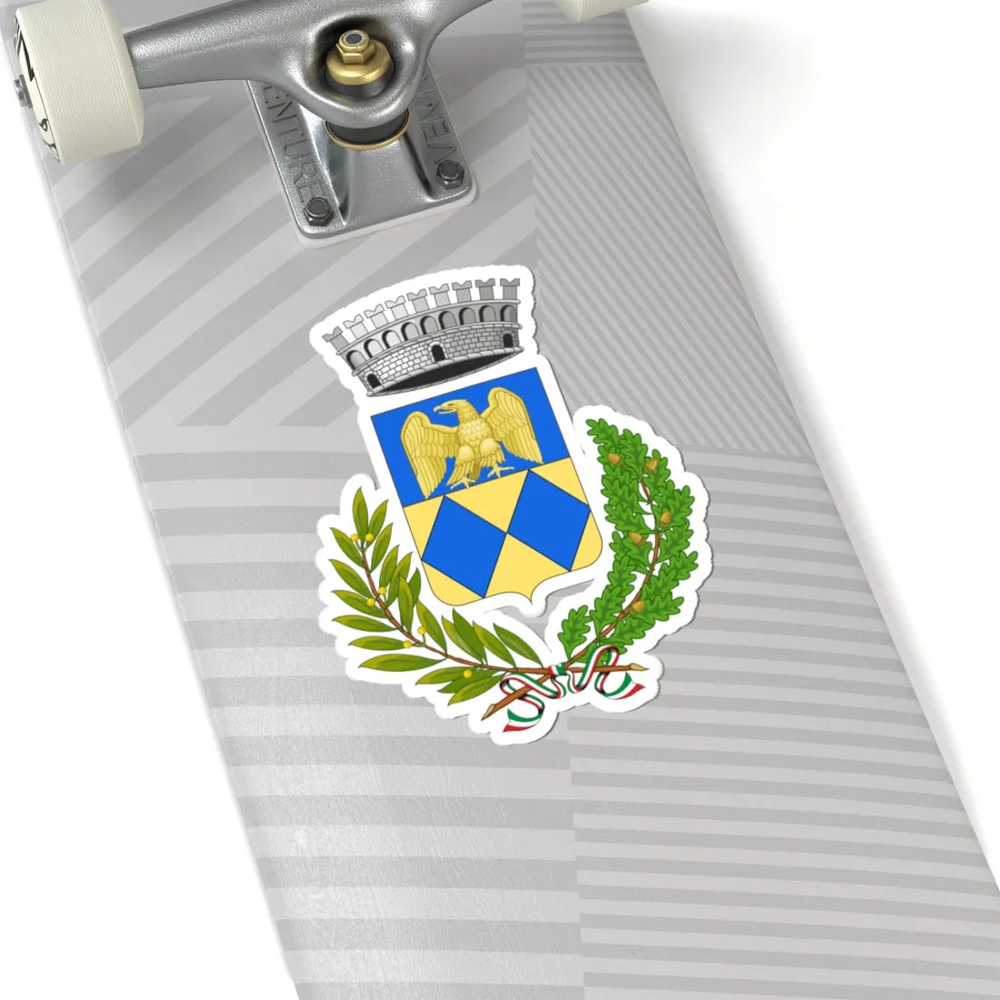 La Magdaleine-Stemma (Italy) (Coat of Arms) STICKER Vinyl Kiss-Cut Decal - The Sticker Space