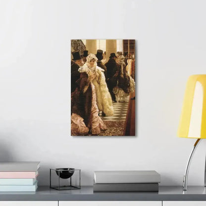 La Mondaine (The Woman of Fashion), by James Tissot - Canvas Wall Art - The Sticker Space