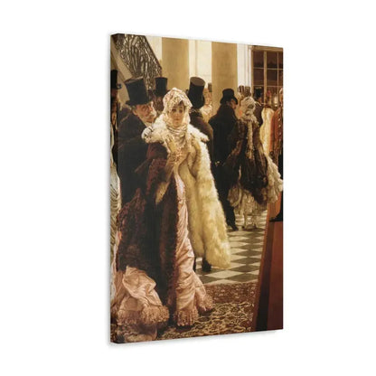 La Mondaine (The Woman of Fashion), by James Tissot - Canvas Wall Art - The Sticker Space
