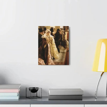 La Mondaine (The Woman of Fashion), by James Tissot - Canvas Wall Art - The Sticker Space